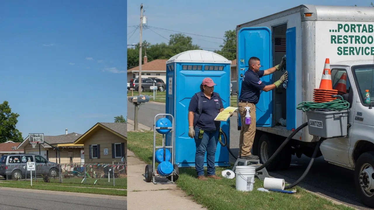 Portable Toilet Rental in Sheffield Lake, OH near me